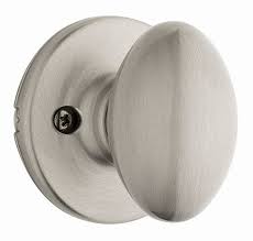 LOCKSET SATIN KNICKLE KNOB